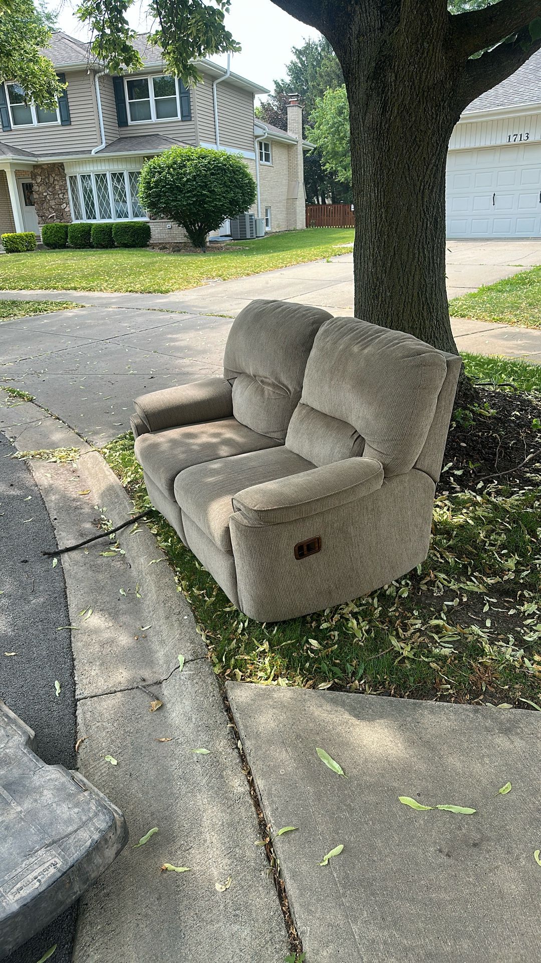 Free Couch On Curb.