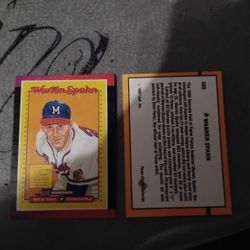 1989 Donruss Warren Spahn #588