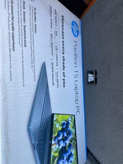 Hp pavilion 15 laptop pc