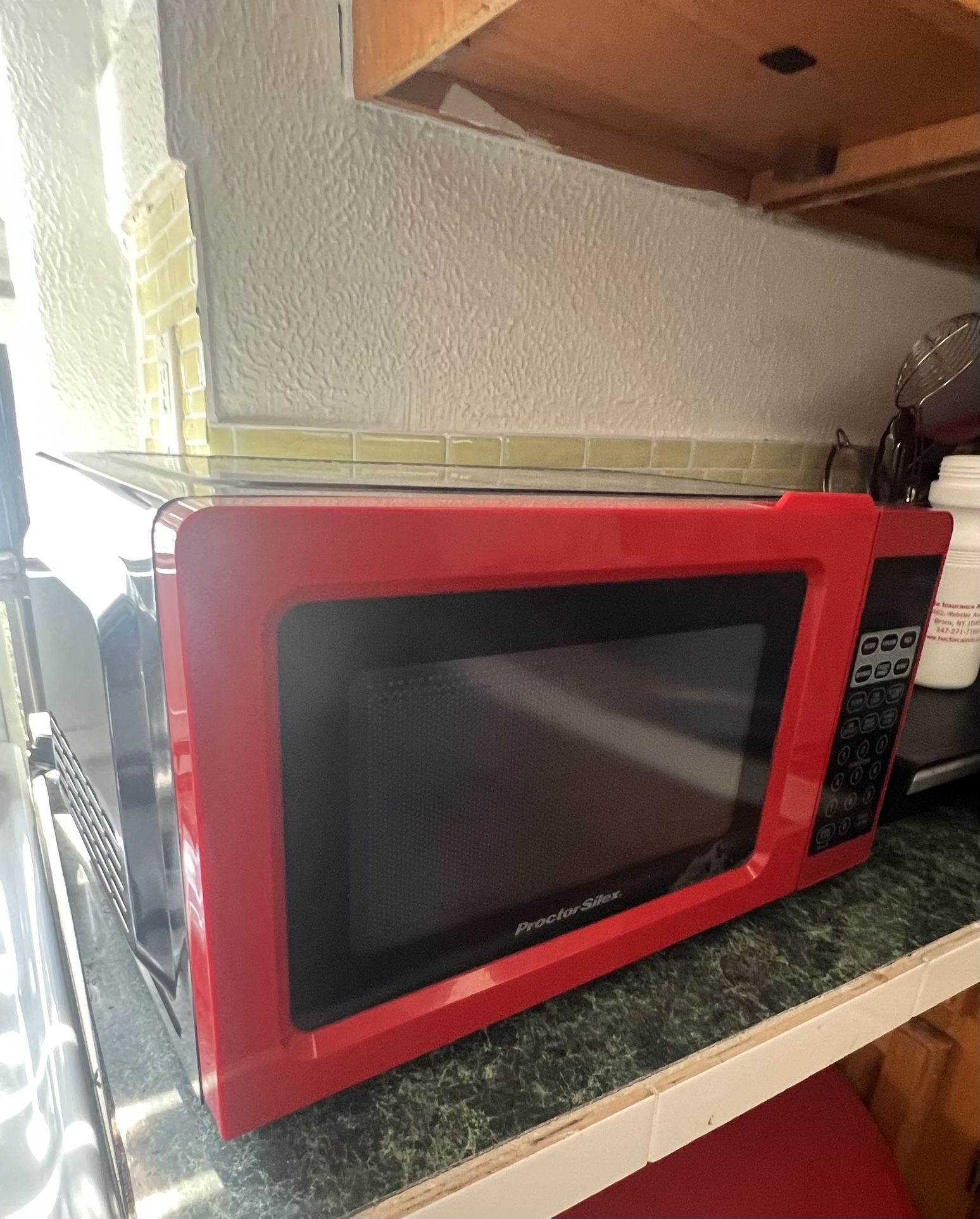 Red Microwave