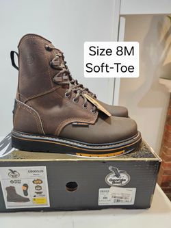 Georgia Soft Toe Men's Work Boot Size 8M