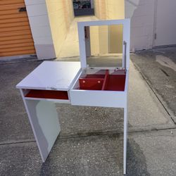 Furniture $45 House Furniture, Table, Organizer, Bedroom Furniture, White, Red, Mirror, Items, House Organization,good Deal, Kid And Baby Furniture.