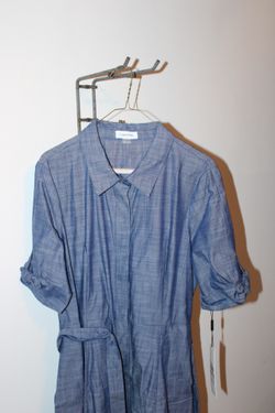 Calvin Klein Dark Denim Dress 