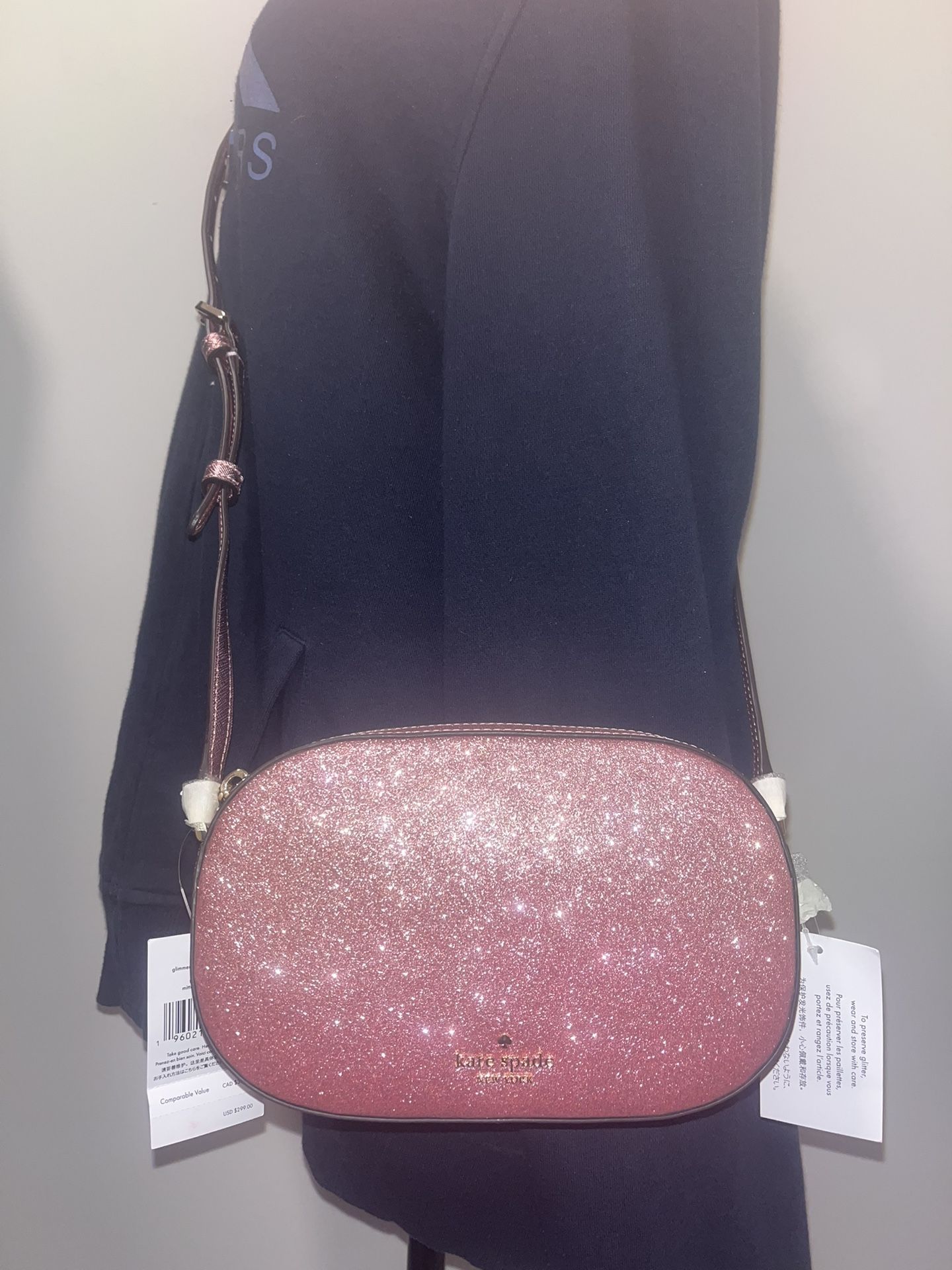 NWT Kate Spade Glimmer Oval Camera Bag,New Products : American Fashion Style Bags On Sale