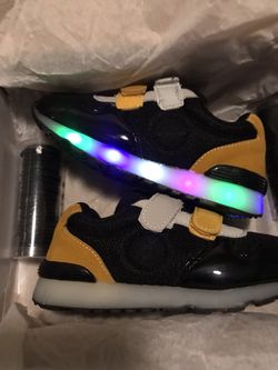 Kids Letter Sneakers  (2 PAIRS)