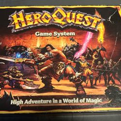 Hero Quest Game System (Board Game)