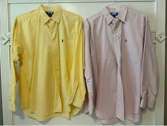 Ralph Lauren Men's Dress Shirts XL $7 each
