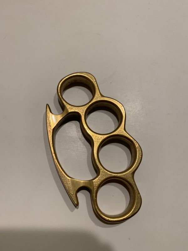 Brass knuckles legit "belt buckle" ;) for Sale in Ontario, CA OfferUp