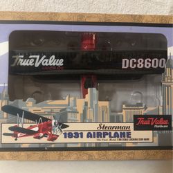 TRUE VALUE 1931 Stearman Bi-Plane & Bank