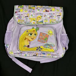  Princess Tangled Rapunzel Girl School Backpack 