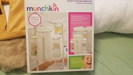 Munchkin diaper change organizer