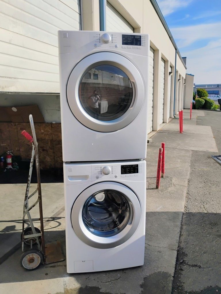 Kenmore Washer And Dryer Electric Stackable 