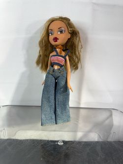 Vintage 2001 Bratz Doll MGA Entertainment Y2K Fashion Doll Denim Outfit