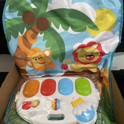 SYNCFUN Baby Play Mat, Tummy Time Mat Toys, Baby Musical Learning Toys 0-6 Months