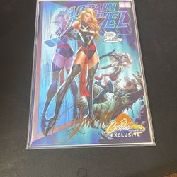 Captain Marvel #1 J Scott Campbell Signature With Certification $60