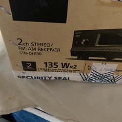 2 Channel AM/FM Receiver W/ Remote