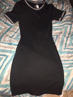 H&M Small Black and White Dress