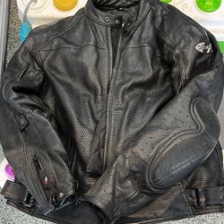 Joe Rocket Sonic Leather Motorcycle Jacket