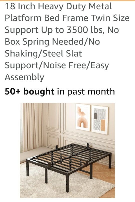 FUIOBYVV King Bed Frame