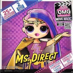 LOL Surprise OMG Movie Magic Ms. Direct Fashion Doll 25+ Surprises