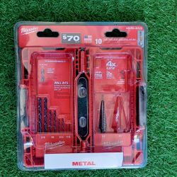 Black Oxide Step Drill Bit Set (9-Piece)