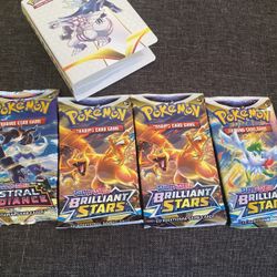 Brilliant Stars Boosters Packs💯🔥🏁