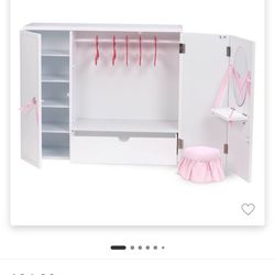 Our Generation Wooden Wardrobe