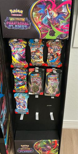 Pokémon Phantasmal Flames Display Set With 28 Mega Evolution Booster Packs Included
