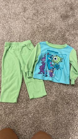 Monsters Inc. Toddler Fleece Pajama Set