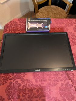 27-In Asus  Digital High Def Monitor With Wall Mount