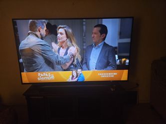Vizio 80 inch t.v set with sound bar and woofer