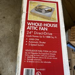 Whole Attic House Fan