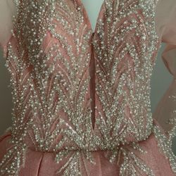 Pink Ball Gown Dress 