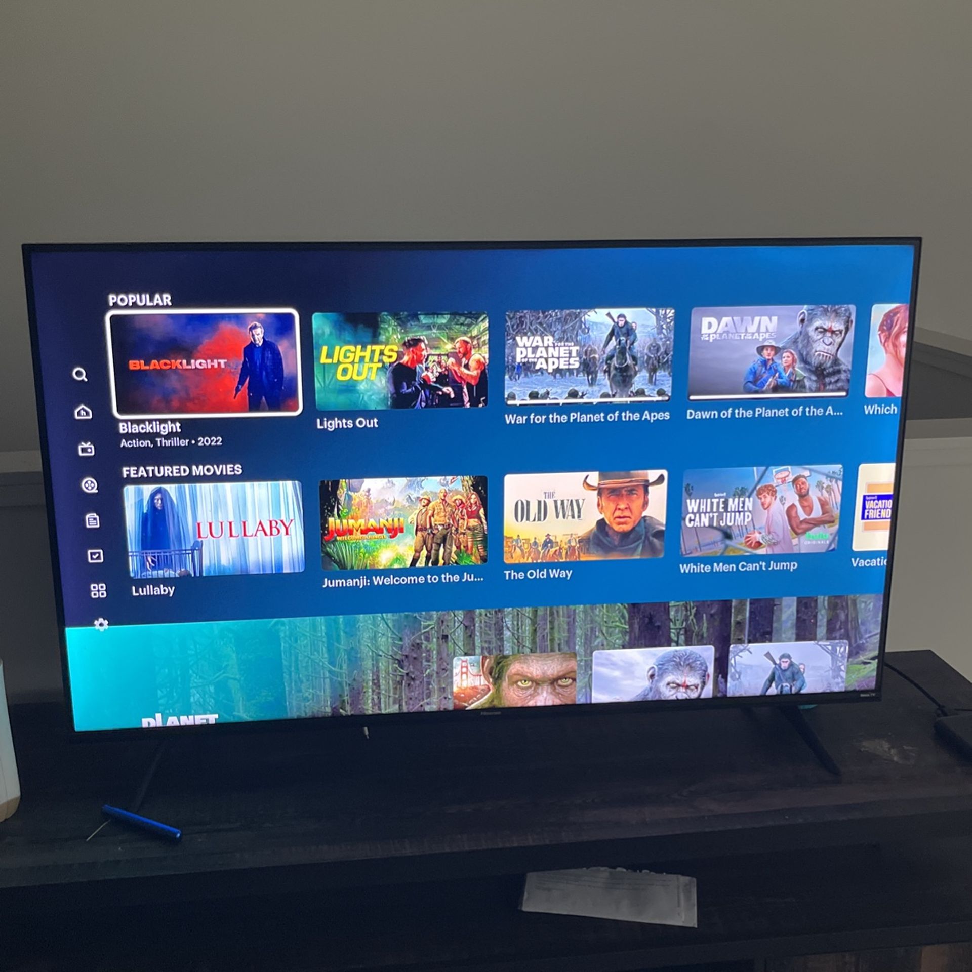 50in Hisense Roku Tv