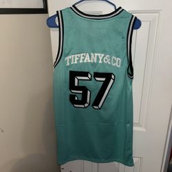 Tiffany & Co. x Mitchell & Ness multicoloured basketball jersey size m