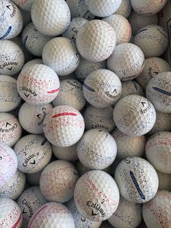Callaway splatter golf balls $1 each