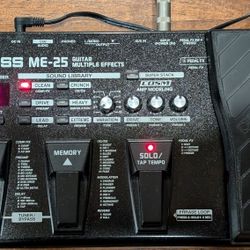 Boss ME-25 Guitar Multi-Effects Processor