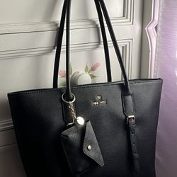 Black Nine West Tote Bag 
