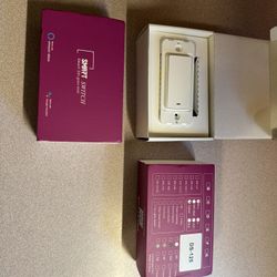 Two Zigbee smart switches