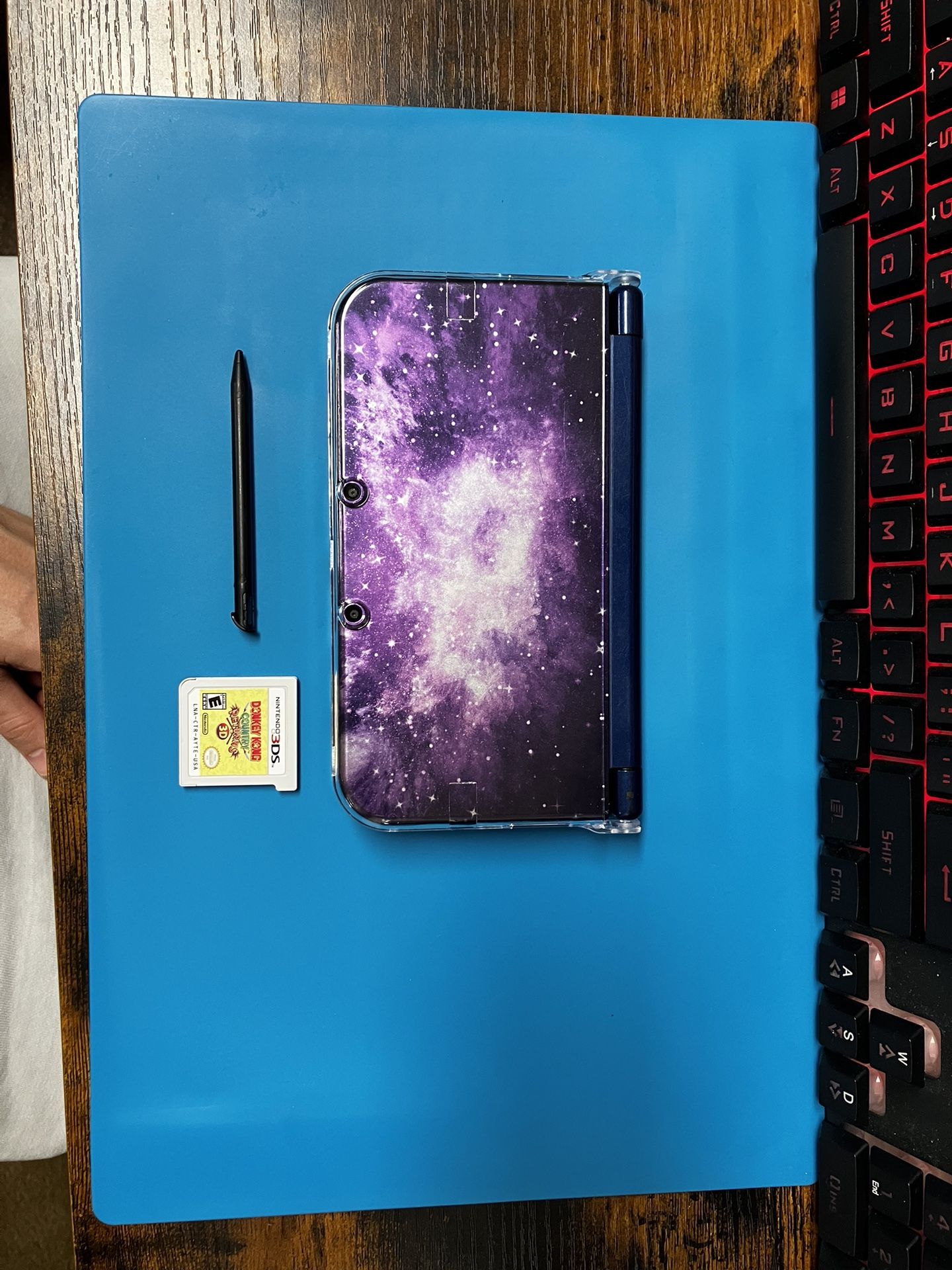 Modded New 3ds XL Galaxy Edition [35+ Games] + Donkey Kong