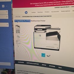 He Mfp 477dw (As Parts)