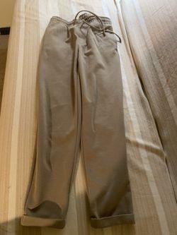 ZARA Men’s Gray Drawstring Pants - Size S