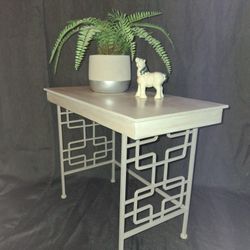 Tile-top side table / end table / entry table
