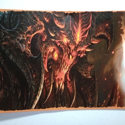 Metal Sign Diablo 3 Gamer Man Cave Wall Art Decor Room Aesthetic