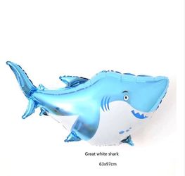 Baby shark foil balloon