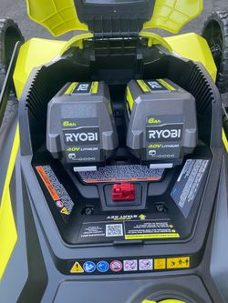 Ryobi 40V HP Brushless 21" Self-Propelled Mower Includes 2 batteries and charger