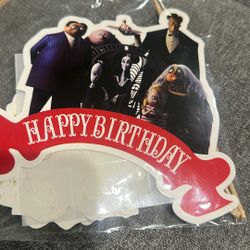 Party Supplies Cake Topper Banners