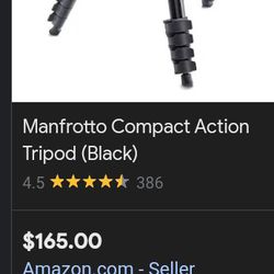 Manfrotto compact tripod