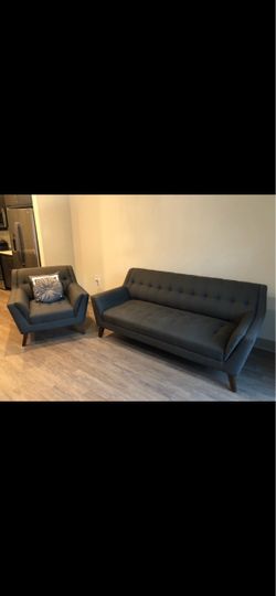 Sofa and Chair