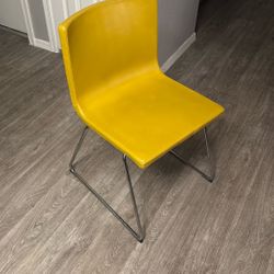 Set Of 4 Bernhard Leather IKEA Dining Chairs